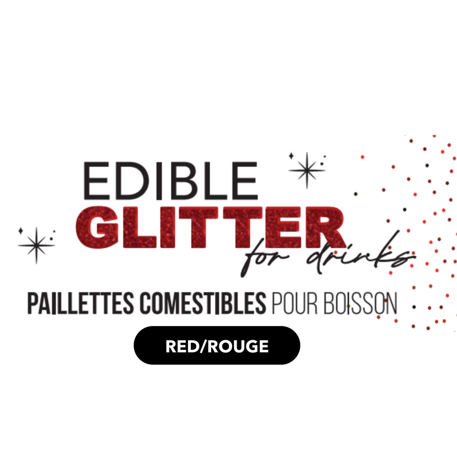 EDIBLE GLITTER RED #88832