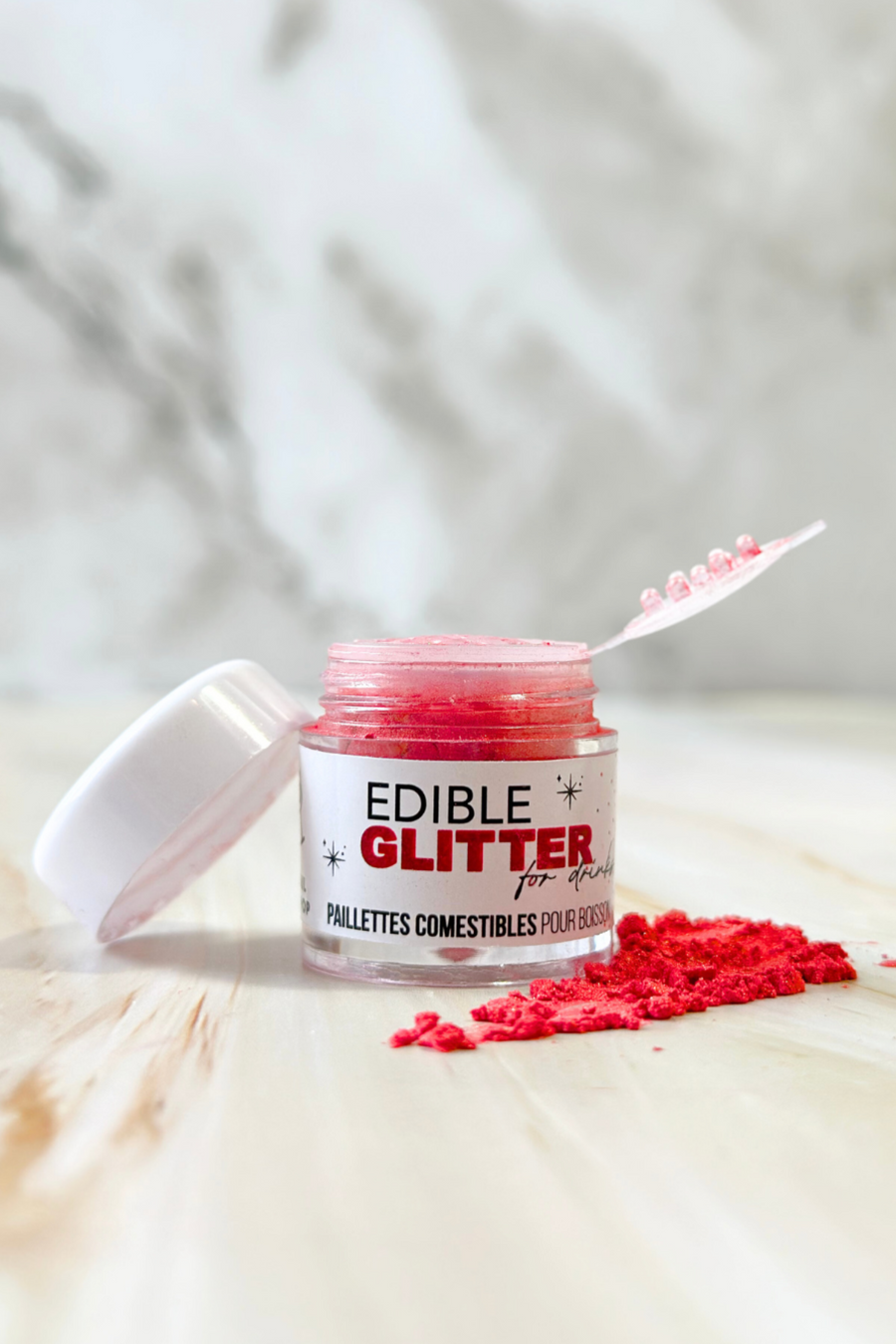 EDIBLE GLITTER RED #88832