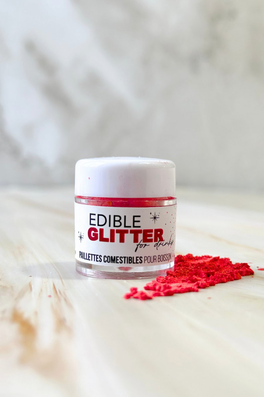 EDIBLE GLITTER RED #88832