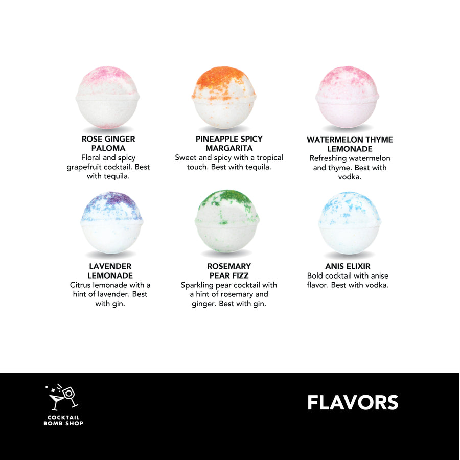 LUXE VARIETY PACK - COCKTAIL BOMBS