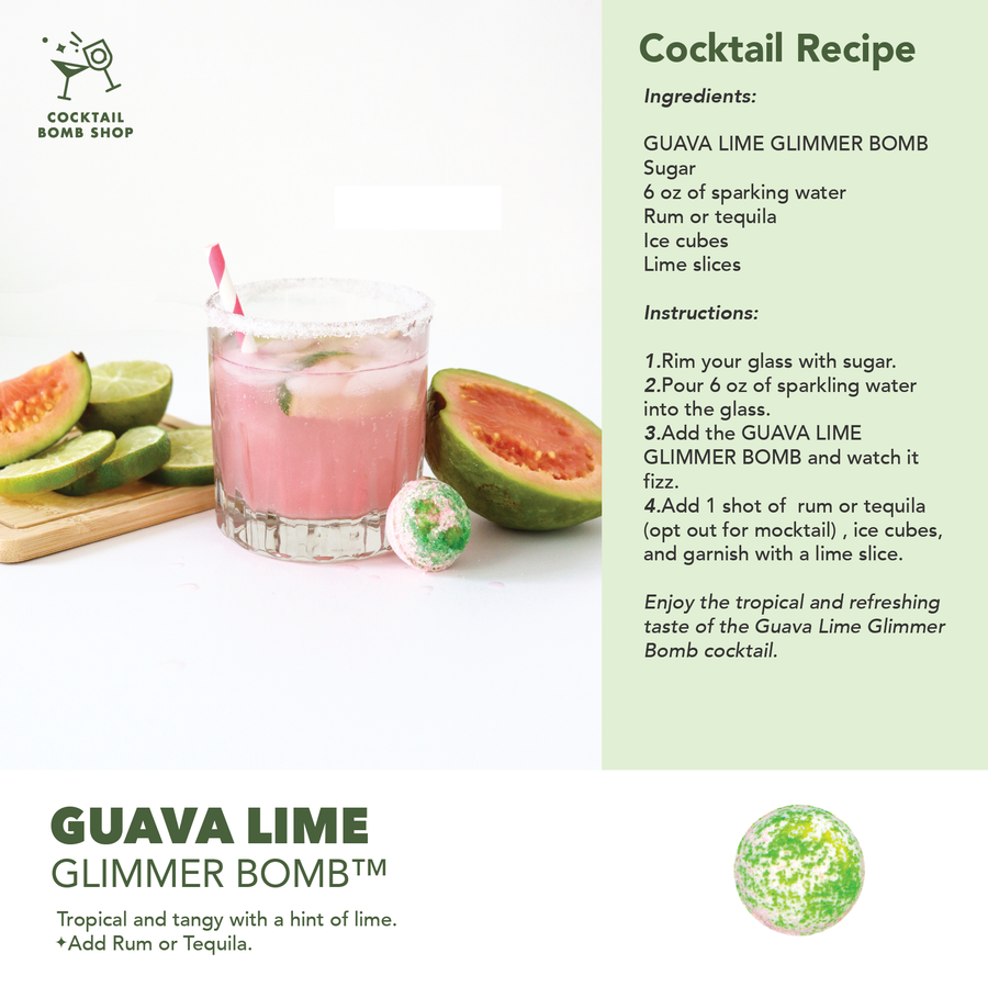 GUAVA LIME - COCKTAIL BOMB