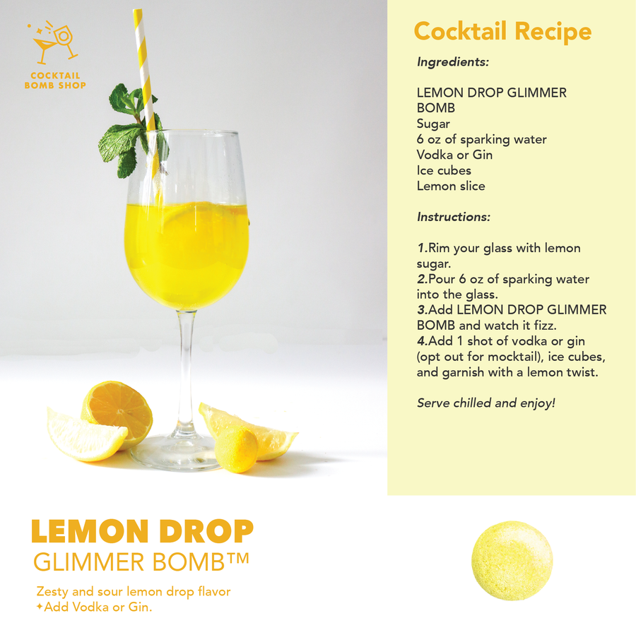 LEMON DROP - COCKTAIL BOMB