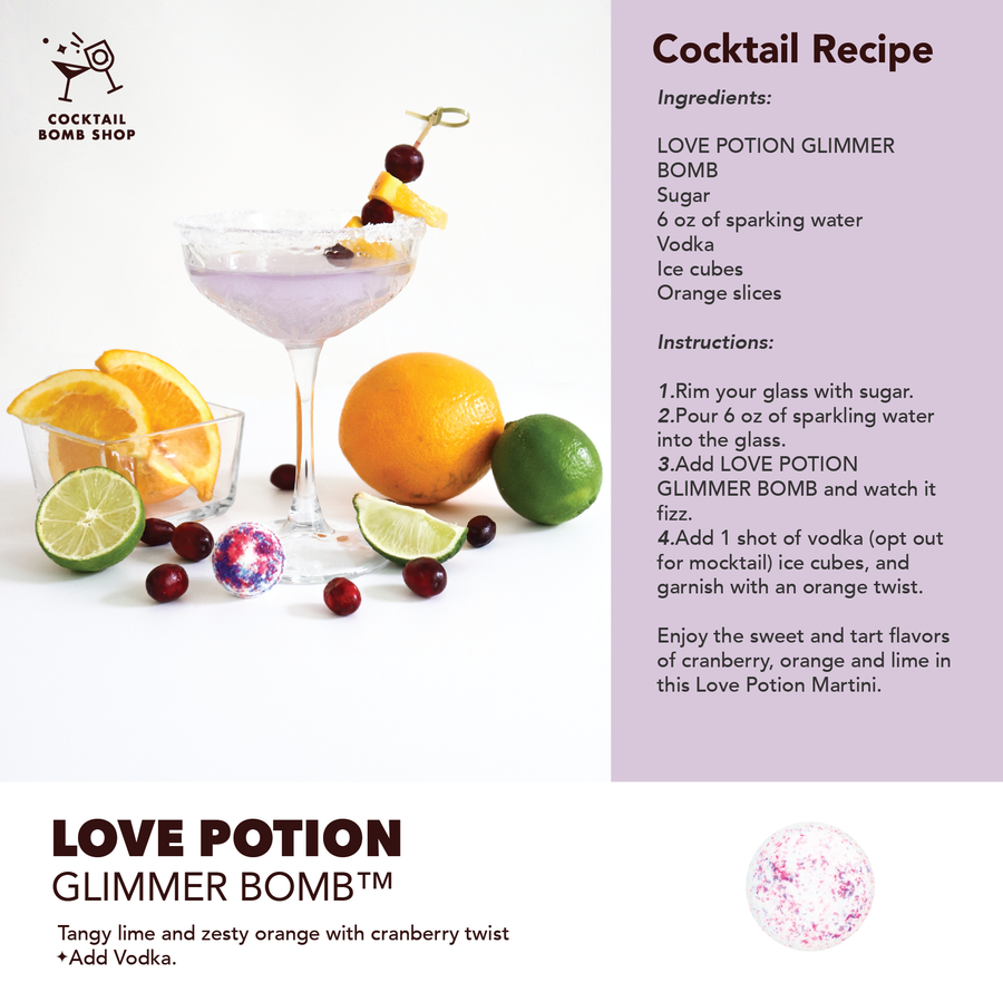 LOVE POTION - COCKTAIL BOMB