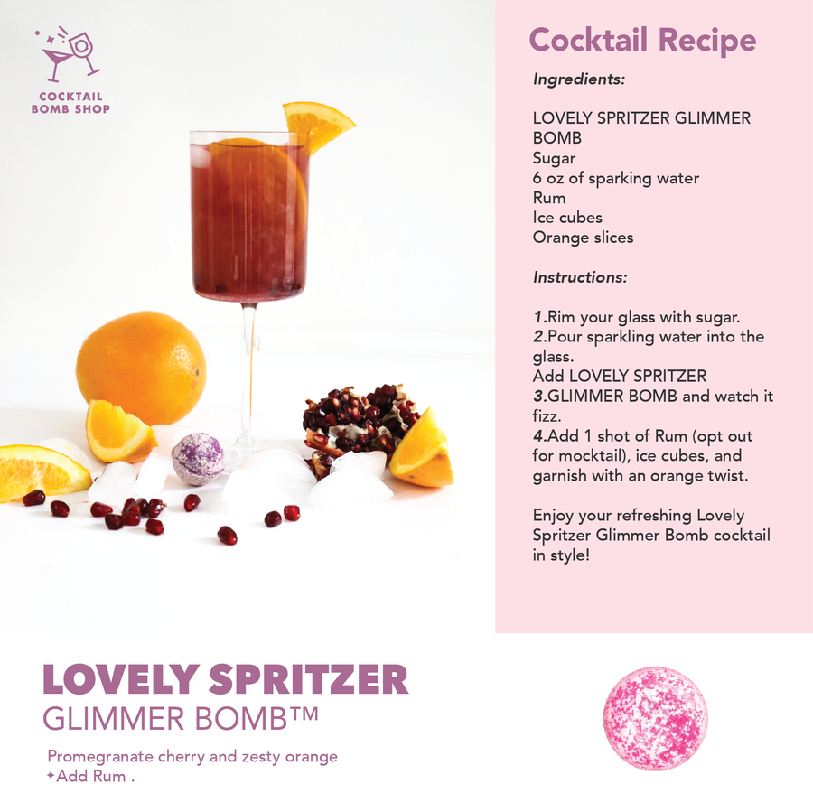 LOVELY SPRITZER - COCKTAIL BOMB