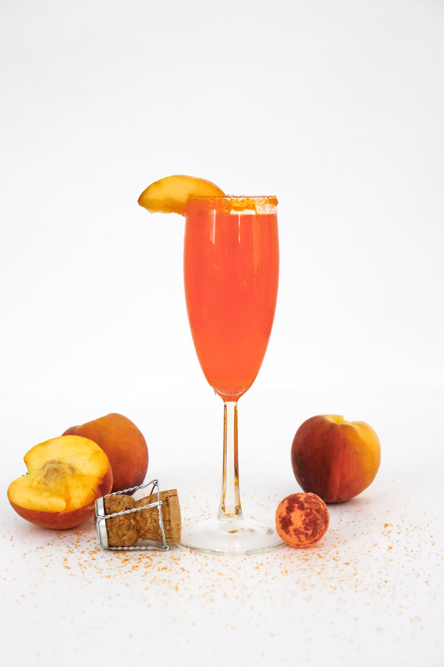 PEACH BELLINI - COCKTAIL BOMB