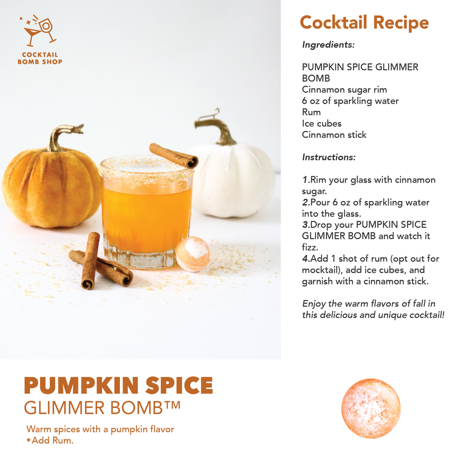 PUMPKIN SPICE - COCKTAIL BOMB