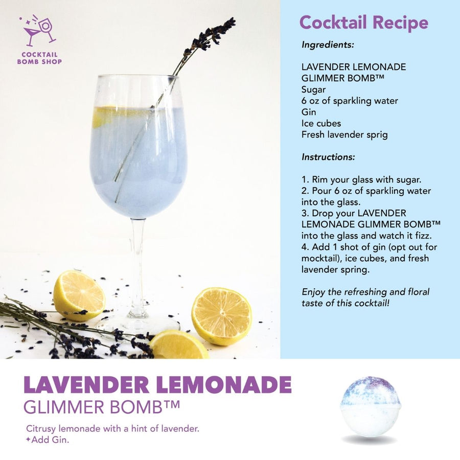 LAVENDER LEMONADE - COCKTAIL BOMB