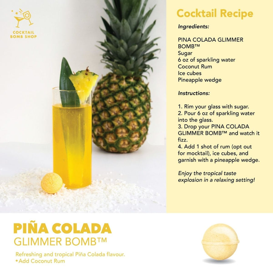 PINA COLADA - COCKTAIL BOMB