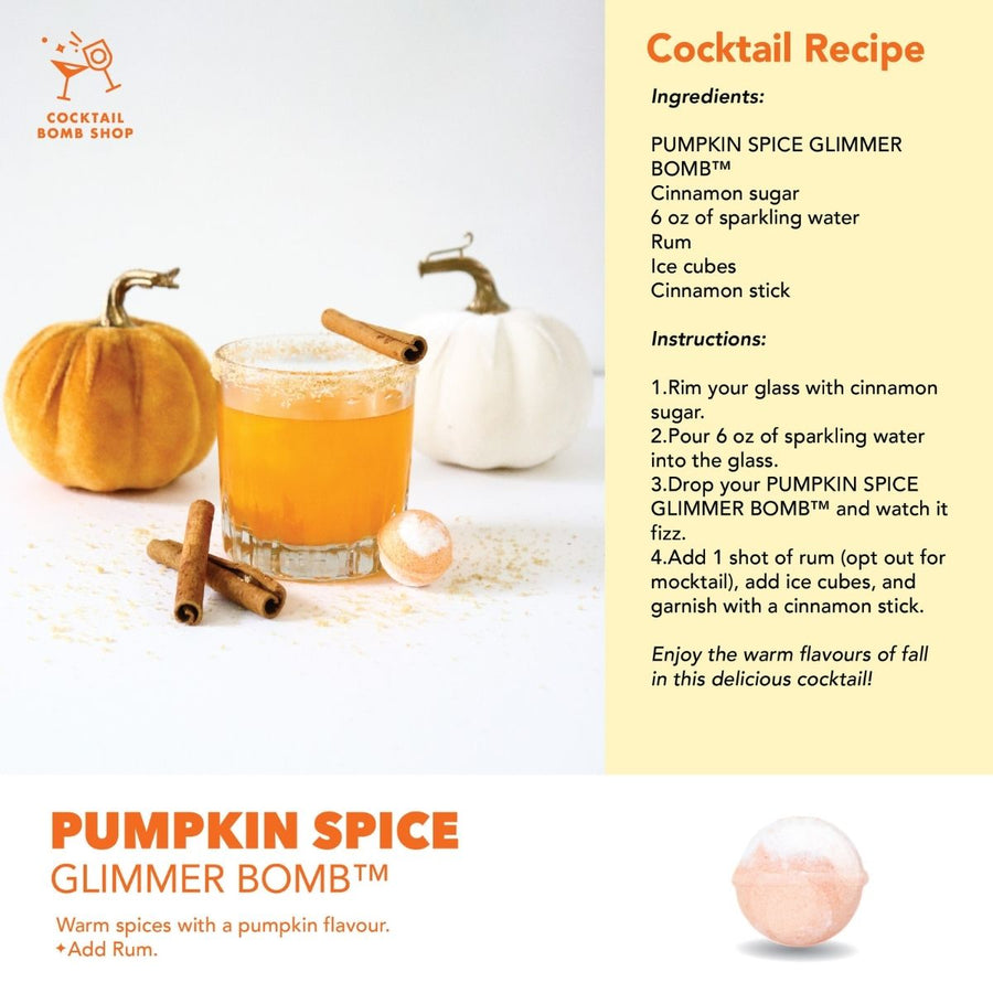 PUMPKIN SPICE - COCKTAIL BOMB